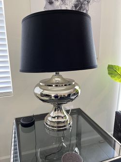 Uttermost Jelani Chrome Table Lamp