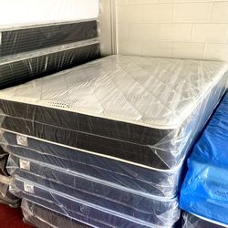 Queen Size Mattress Plush Firm 12 Inches Thick New From Factory High-Quality and Same Day Delivery 🚚 