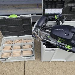 Festool Domino XL DF700 Starter Set w/ Domino Assortment DS/XL D8/D10 Kit *NEW*