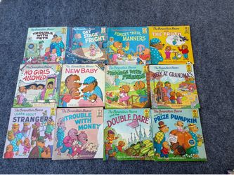 Lot of 11 Berenstain Bears First Time Books Kids Children Homeschool Classroom