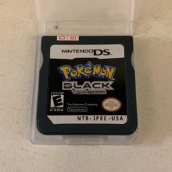 Pokemon Black 1 Nintendo DS Games 