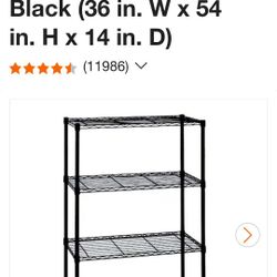 4 Tier Steel Shelving