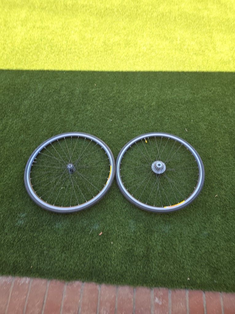 Mavic Cxp22 Wheelset With Tires & Cassette