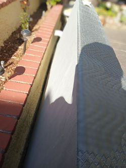 Twin XL boxspring and bed rails