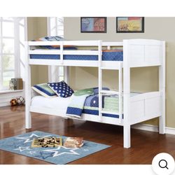 Bunk Bed Twin And Twin Not Including Mattress 