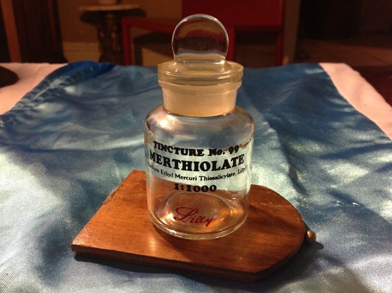 Vintage tincture bottle #99 merthiolate