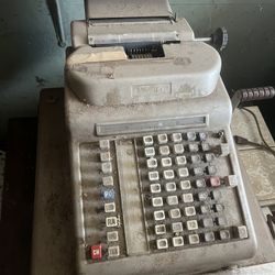 Old cash register