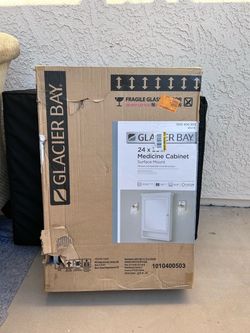 Glacier Bay 24x30 Surface Mount Medicine Cabinet