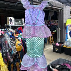 Mermaid Costume Dress 3-5