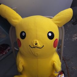 19" Pokemon Pikachu Character Plush