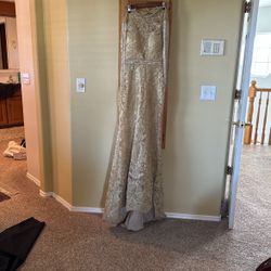 Formal Gold Dress