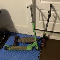 Kids Scooters  $15 For Both 