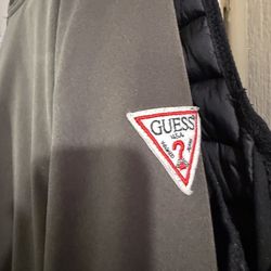 Guess jacket olive green