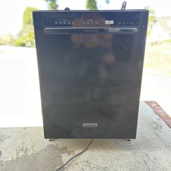 🔥 KitchenAid Black Dishwasher - Works Great!