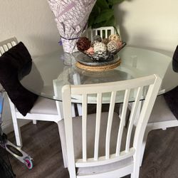 Small Glass Table 