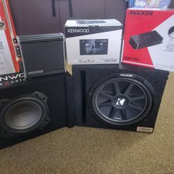 Kicker Subs, Amps, Sounds