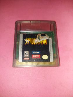 Spiderman For Nintendo Game Boy Color
