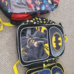 3 Child Backpacks For $25