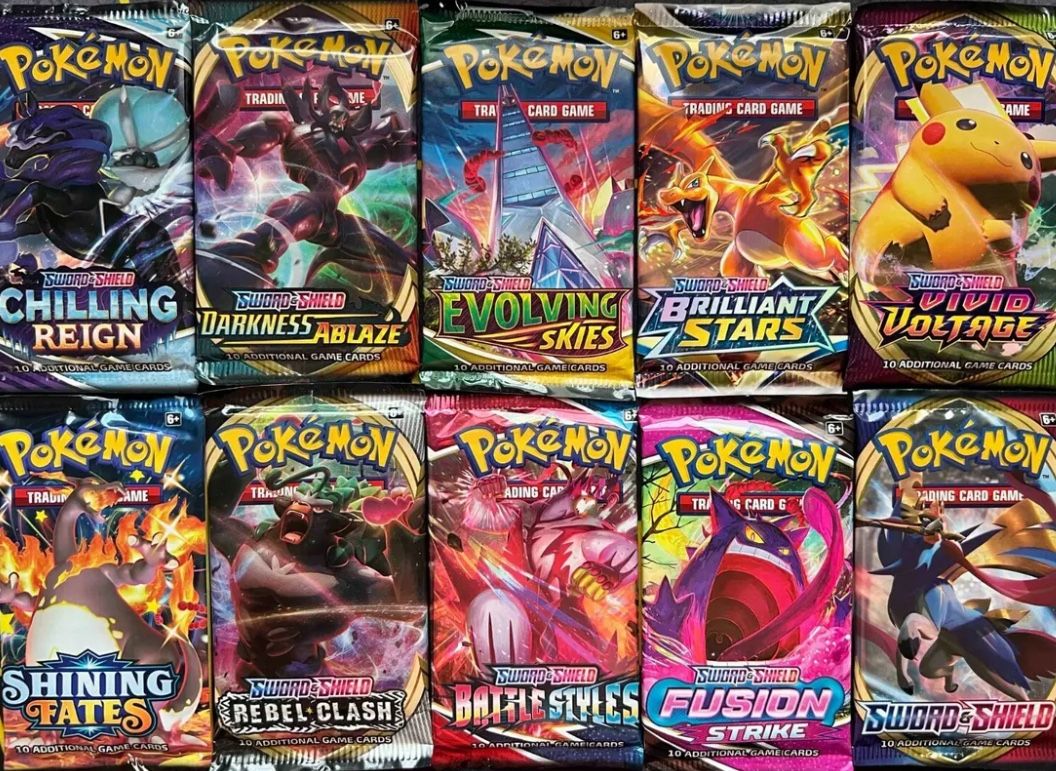 BUYING ANY POKEMON PACKS IN LOTS