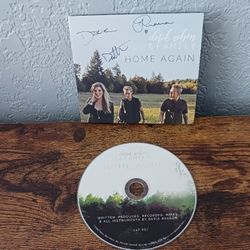 Derik Nelson & Family – Home Again (CD, 2017) ● AUTOGRAPHED SLEEVE ● Used Like New ● Zero Scratches ● Folk-Pop Gem.