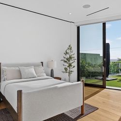 Maven Boucle Upholstered Platform Bed & Mattress Set- Full Size