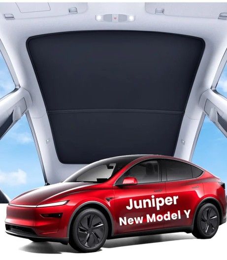 REEVAA 2025 Upgrade Tesla Model Y New (Juniper) Sunshade Roof