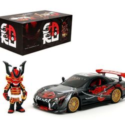 Jada 1:24 Lab Monkeys 1993 Mazda RX-7 with Saru Figure – Hollywood Rides