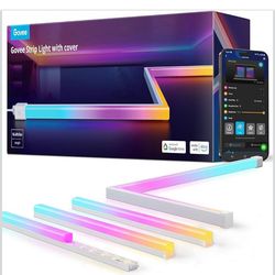 Govee RGBIC LED Strip Lights 16.4ft with Covers, Smart LED Lights