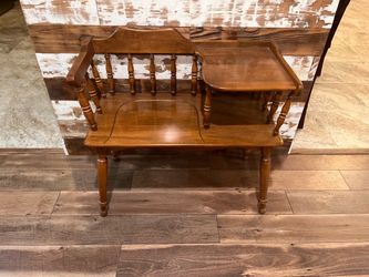 ‼️VINTAGE / Antique HARDWOOD Ethan Allen BENCH In PRISTINE CONDITION ‼️PLEASE, CHECK MY OTHER LISTINGS AND FOLLOW