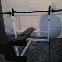 bench press n weights