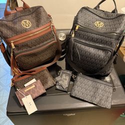 MKP Shoulder/Handbag Black & Brown 