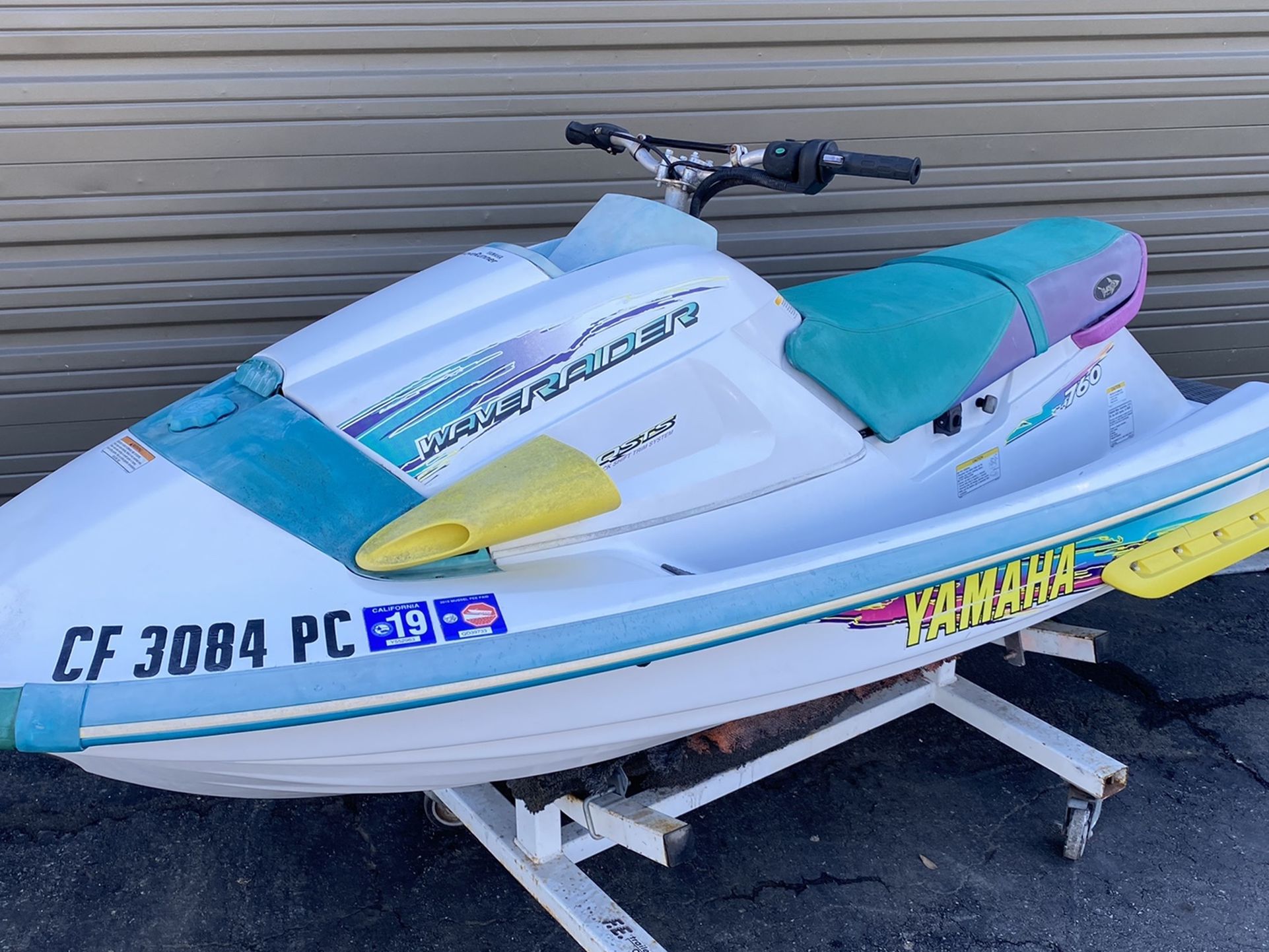 1996 Yamaha Jetski Wave Raider 760 Jet Ski Seadoo Wave Runner