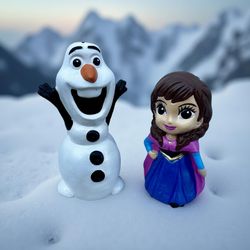 Bancos de Dinero de Olaf y Anna