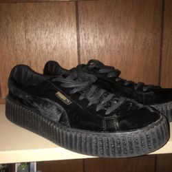 Puma x fenty suede shoes