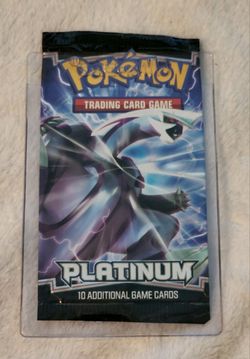2009 Pokemon Empty Platinum Booster Pack