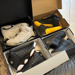 Jordan retro and supreme air force lot size 9