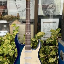 J. Reynolds 6-String Double Cutaway - Blue-Green