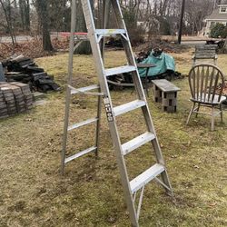 6 Ft Aluminum Davidson Ladder
