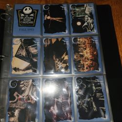 Nightmare Before Christmas Trading Cards 