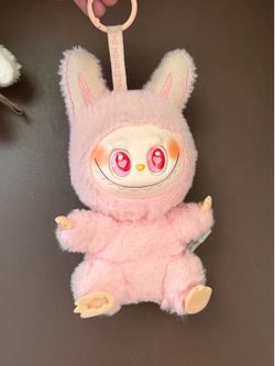 Labubu pink and white