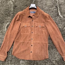 Suede Leather Jacket Ralph Lauren