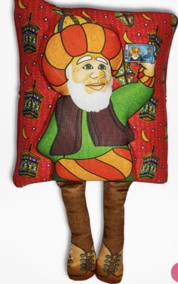 Fun Character Plush Pillows - Set of 3