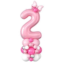 Birthday Number Balloon Party 