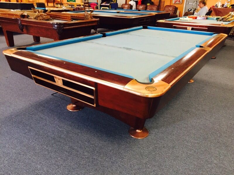 Brunswick Gold Crown 4 pool table