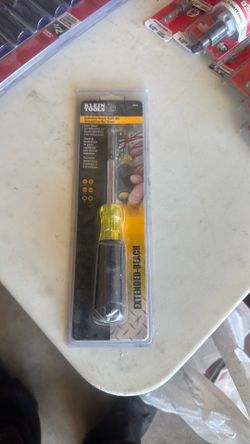 Klein screwdriver/nut driver 6 n 1