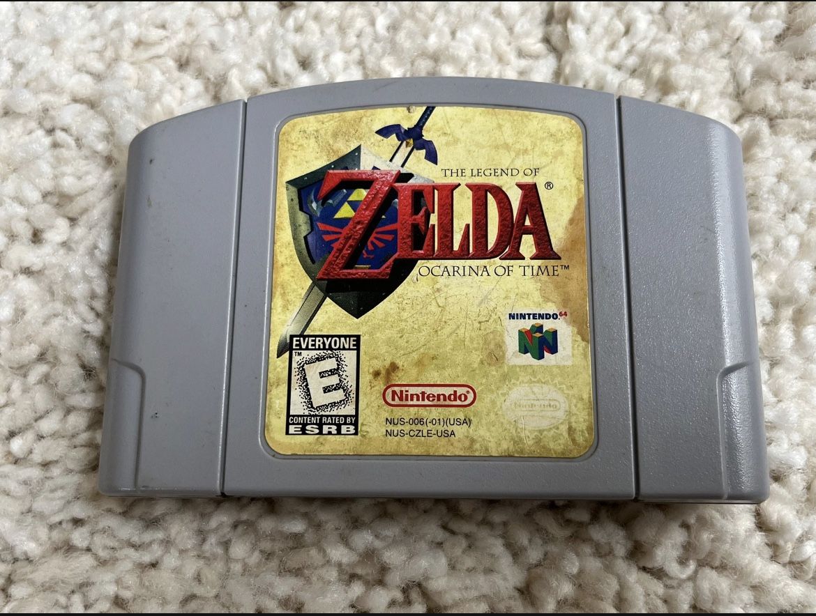 Zelda Ocarina of time. N64