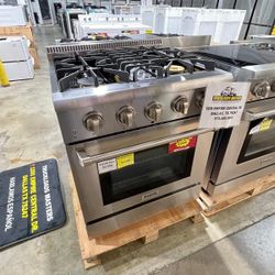 Thor Kitchen - 4.2 cu. ft. Slide-In Professional Gas Range