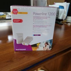 Netgear Powerline 1200 Internet Booster Extender 