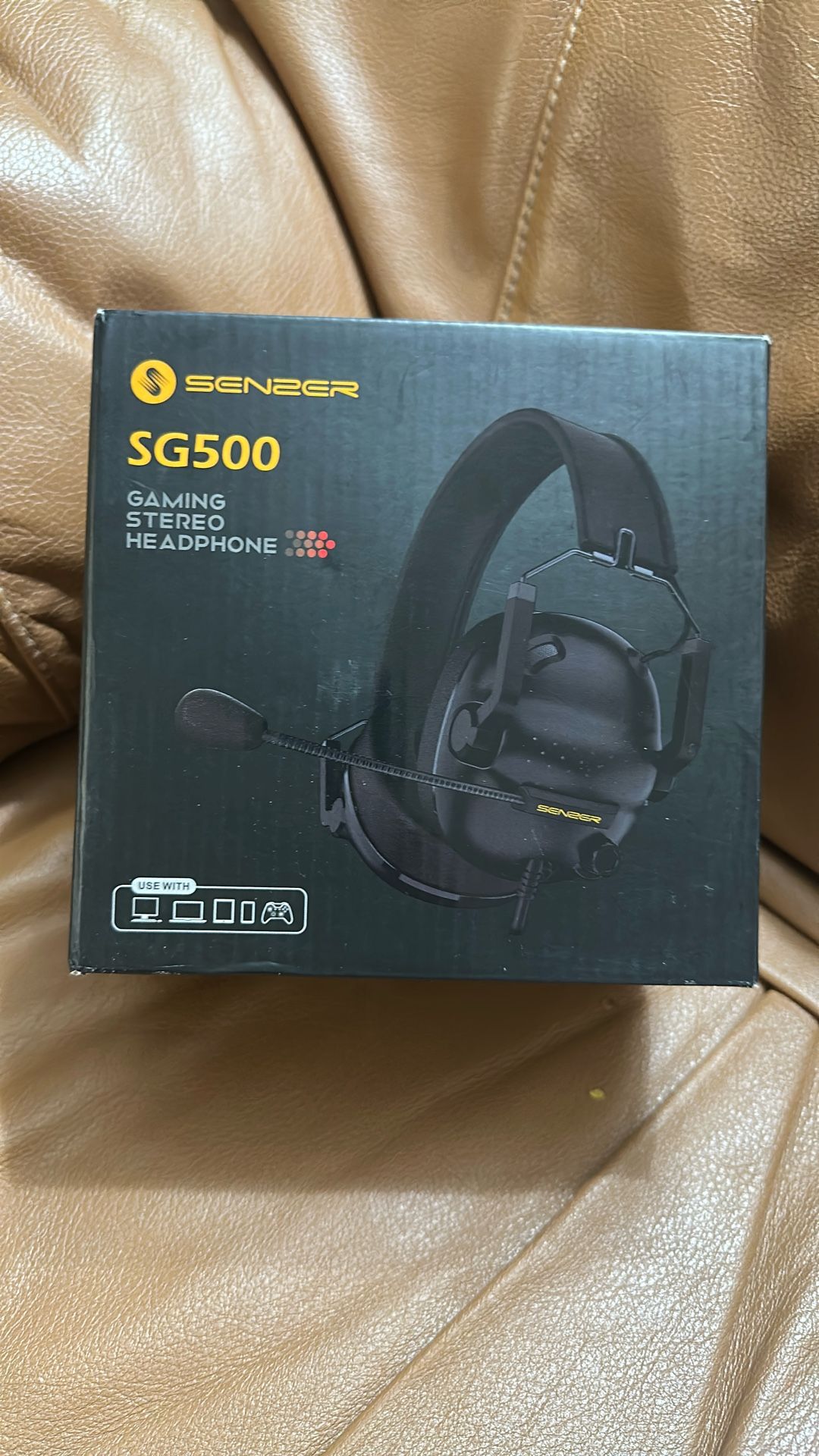 Senzer SG500 Gaming Stereo Headphone Microphone NEW
