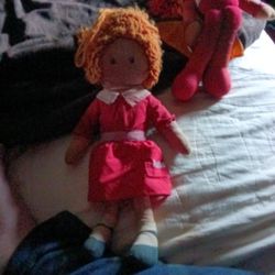 Vintage 1982 Knickerbocker Little Orphan Annie Doll